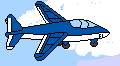 avion humour gif animé