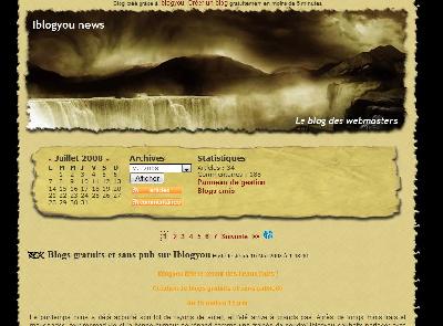 Thme graphique pour blog